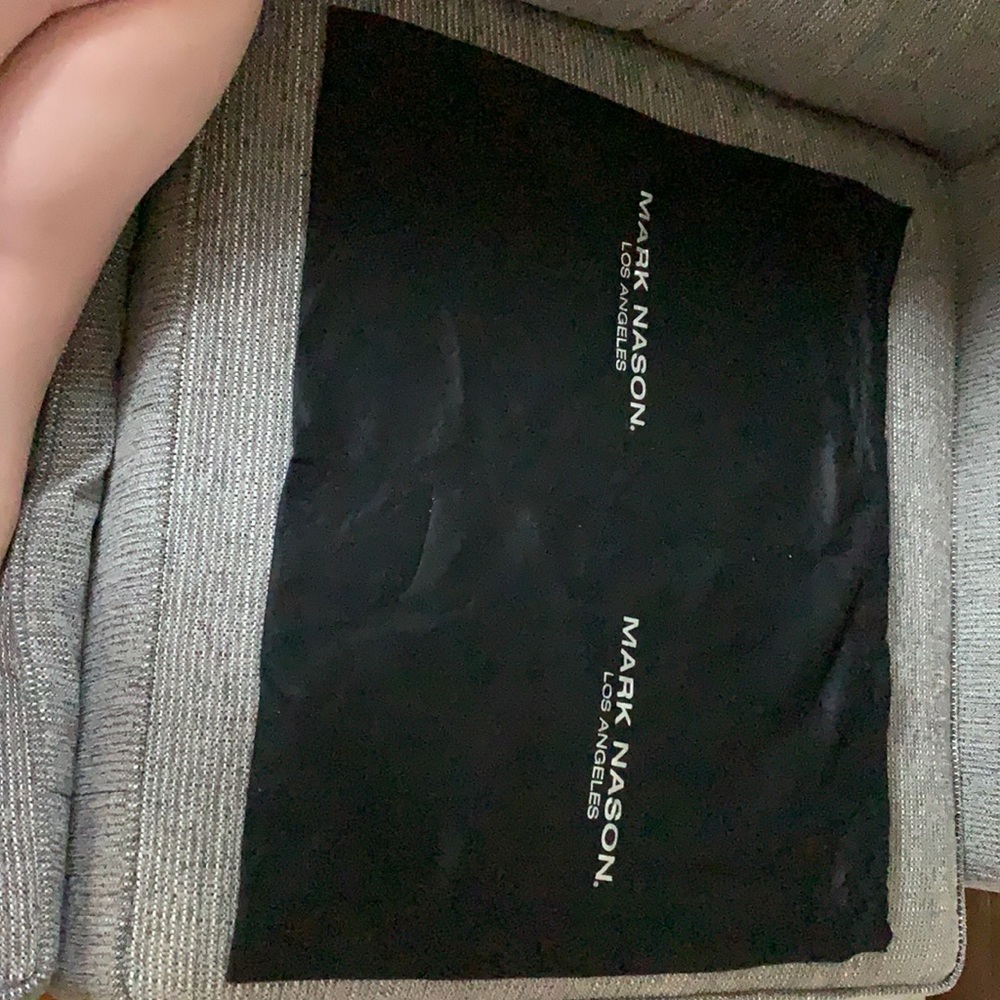 Mark Nason dust bag